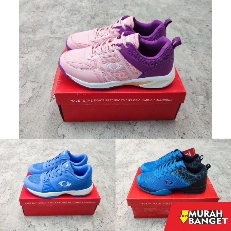 Sepatu olahraga terbaru- Sepatu Bulutangkis Wanita ASTEC BADMINTON ORIGINAL