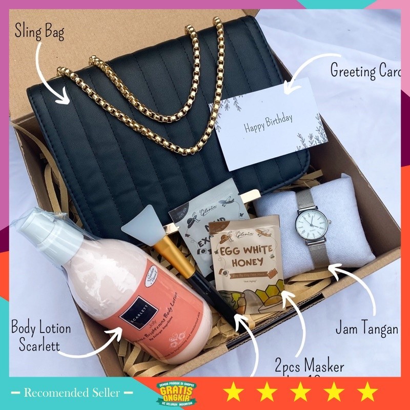

Hampers Valentine Lebaran Murah Ramadhan Idul Fitri Keren Kekinian Unik / [V-SCRT]GIFT BOX BODY LOTION SC*RLET TAS CEWEK/KADO ANNIVERSARY/KADO PACAR/KADO VALENTINE/KADO WEDDING/KADO WISUDA/HAMPERS LEBARAN/HAMPERS RAMADAN/HADIAH ULANG TAHUN/HAMPERS TAS