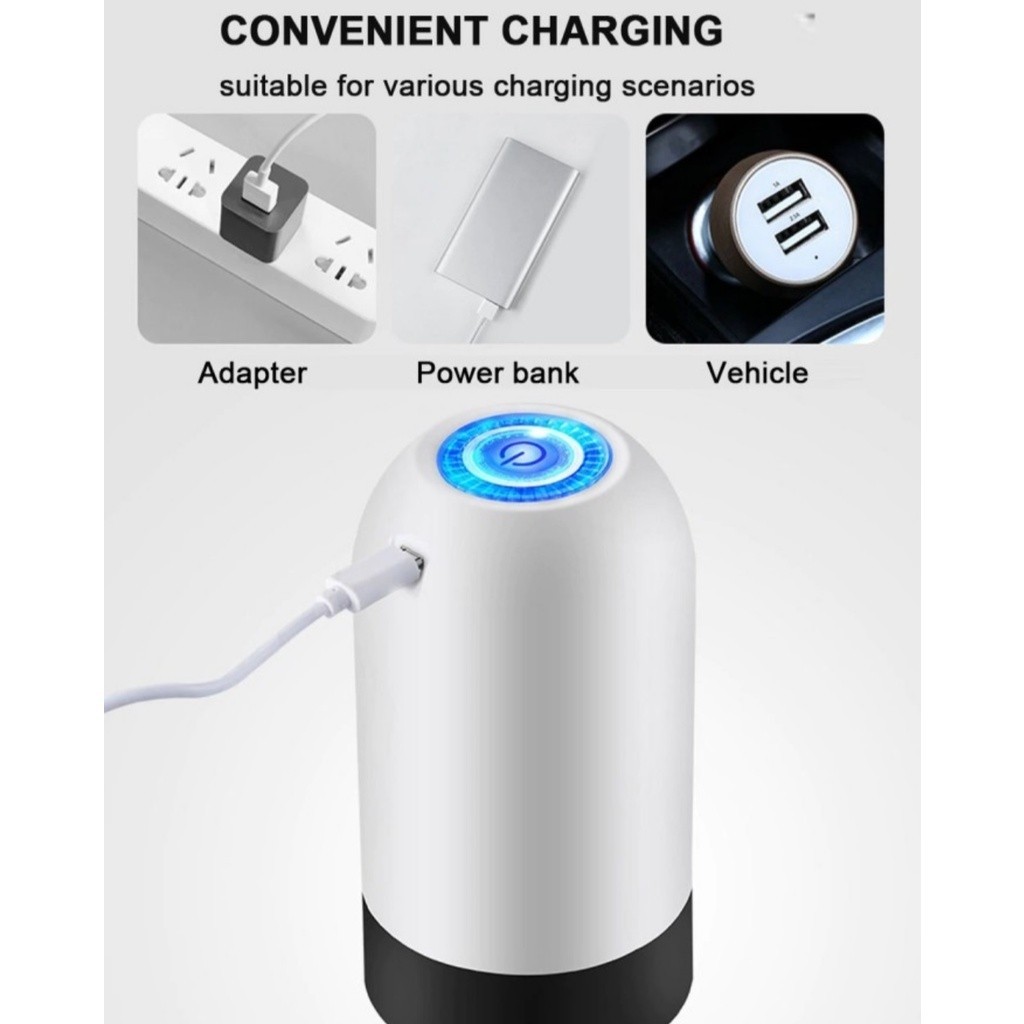 Pompa Galon Elektrik USB Vanstar / pompa galon elektrik murah