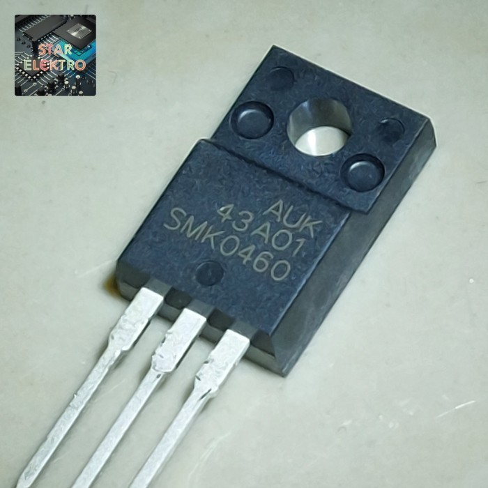 SMK0460 To-220f AUK SMK 0460 SMK0460F N-Channel Mosfet 4A 600V FET