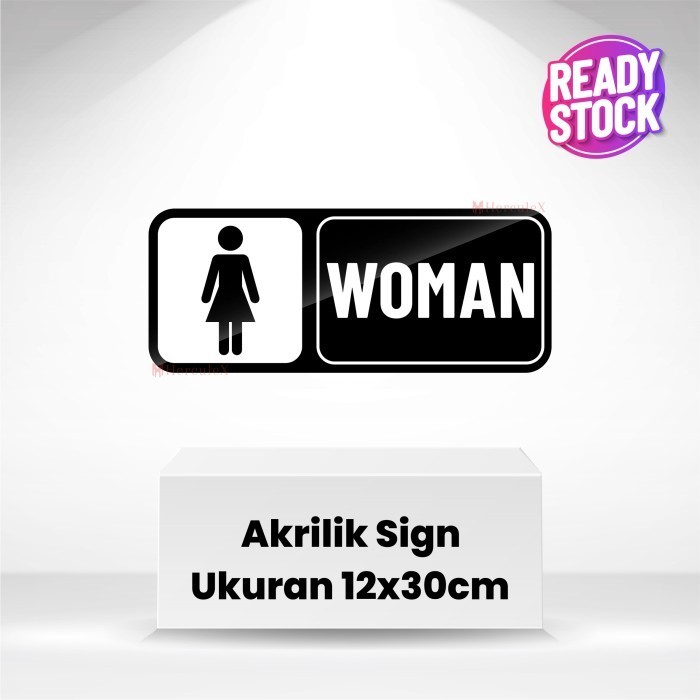 

Akrilik sign toilet / papan akrilik toilet