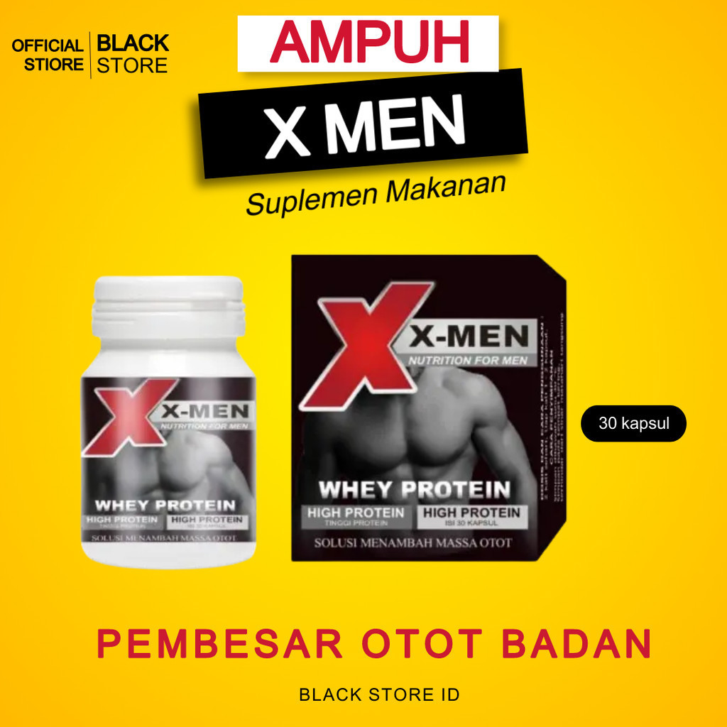 X MEN - Pembesar otot badan tanpa gym pembesar otot badan pria Pembesar otot tangan penambah massa o