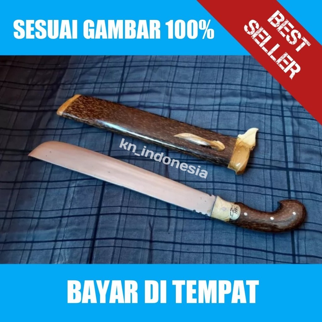 TERMURAH BEDOG CIBATU ASLI BEDOG KERJA KEBUN Kayu Aren Fulltang Kerja Baja Per