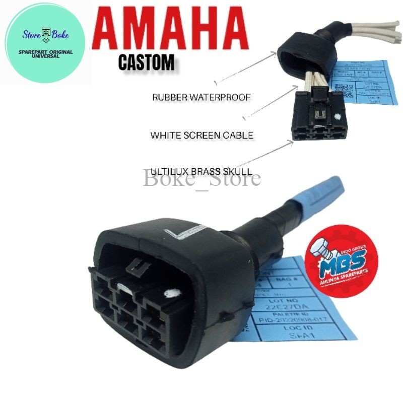 Soket legulator kiprok yamaha r25 kabel caston