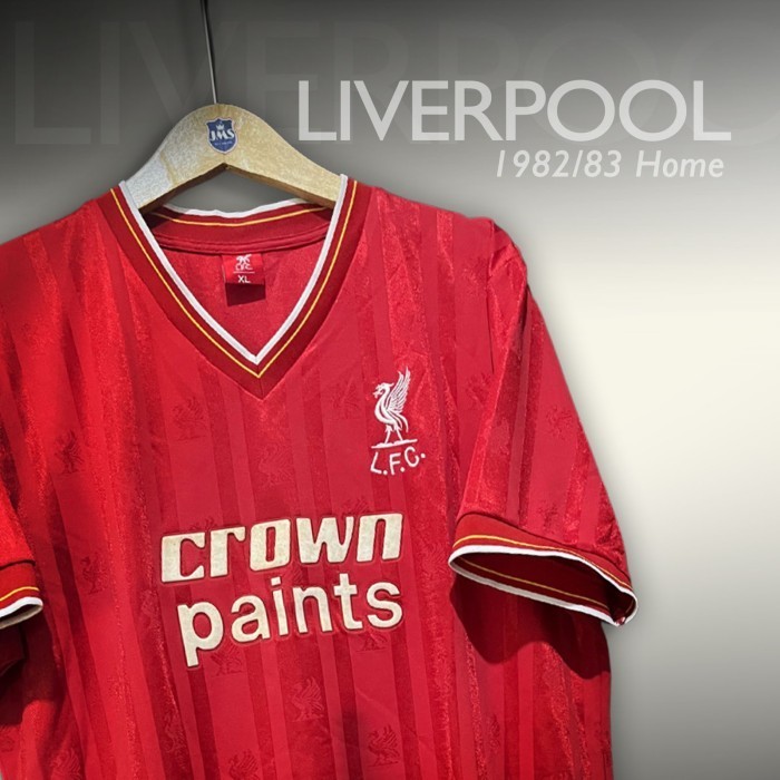 1982-83 LIVERPOOL HOME SHIRT IAN RUSH #9