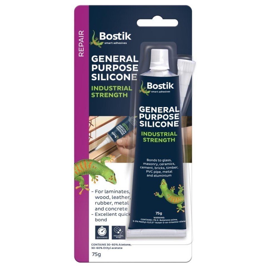 

BOSTIK GENERAL PURPOSE SILICONE 75GM