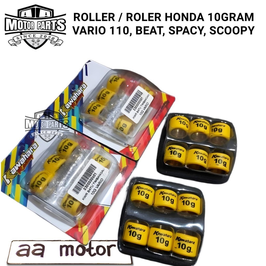 Roller Racing Vario Karbu Vario Techno Beat Fi Vario 110 Fi Scoopy Fi Spacy 110 Fi 10gram KAWAHARA