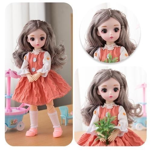 【】30CM Mainan Anak Perempuan Boneka Anime Yuna Doll Princess - MusikL