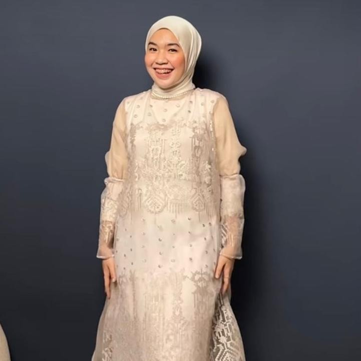 [ KANIA ] TUNIK OUTER ORGANZA BORDIR ETNIK  / TUNIK ORGANZA ETNIK BORDIR