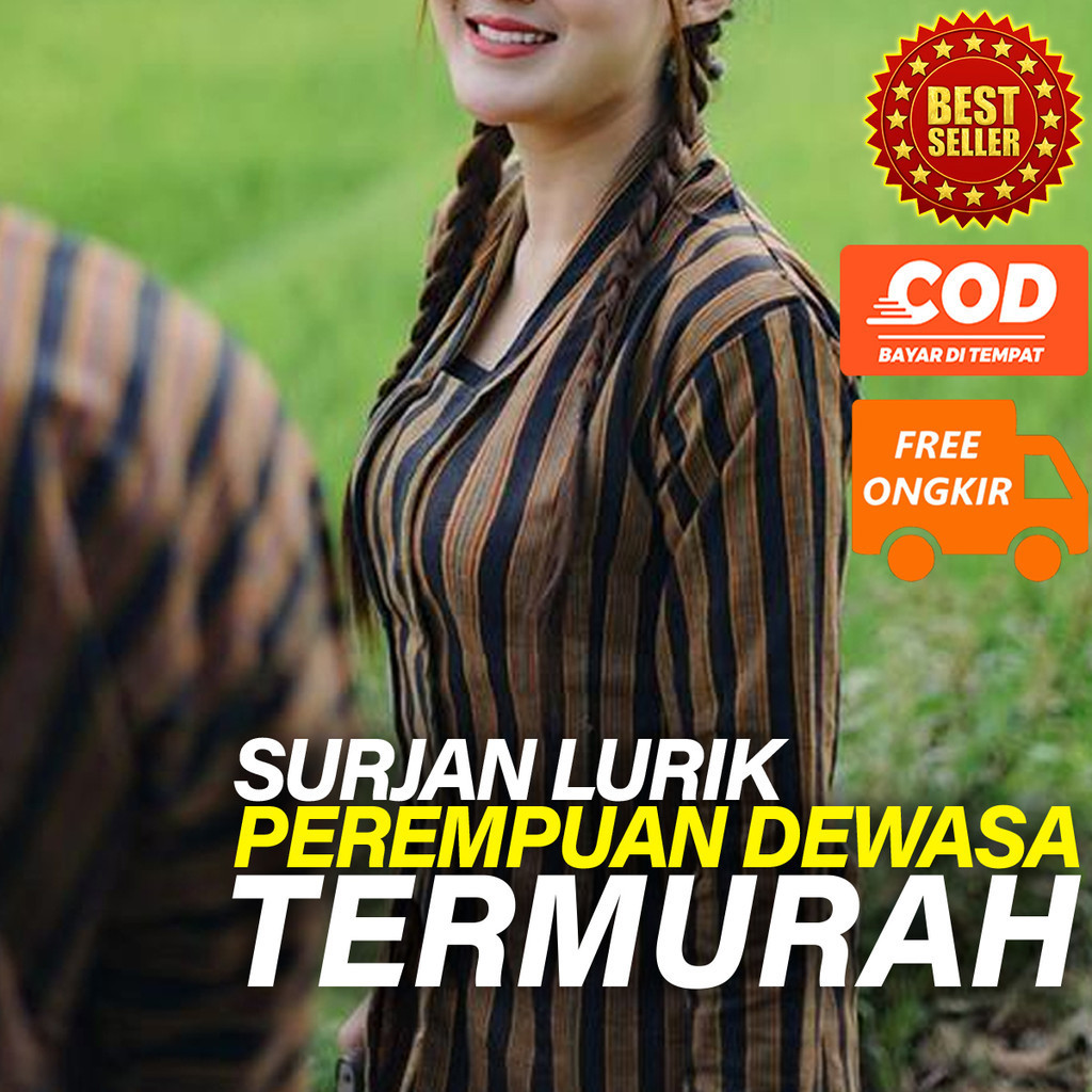 LURIK JAWA Baju lurik wanita Baju kebaya adat jawa Baju surjan lurik wanita Kebaya lurik jogja solo 