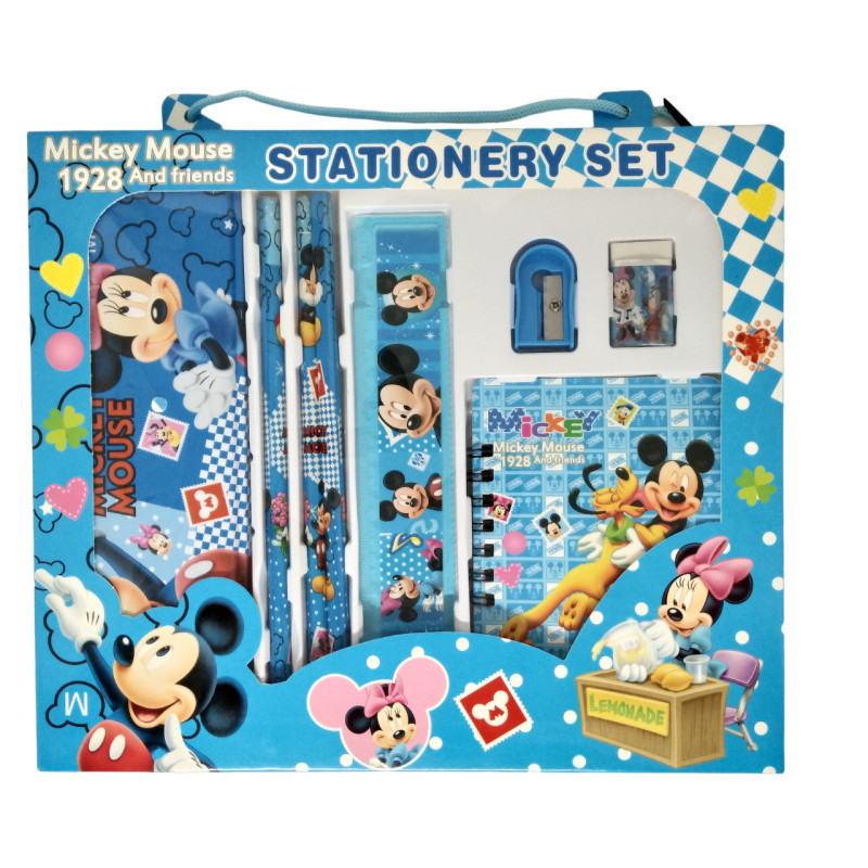 

Stationery Set 8 in 1 / Paket Alat Tulis / Stationery Set (Motif Random)
