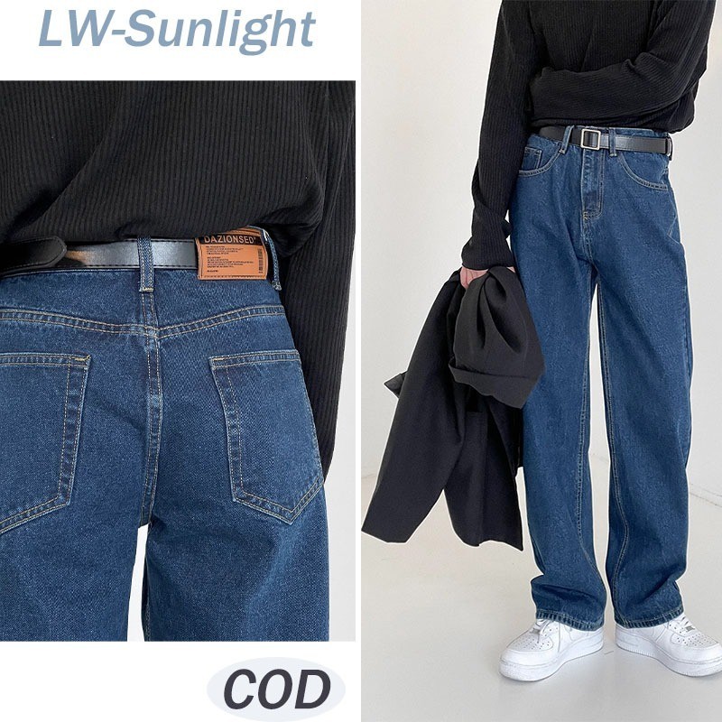 Celana Jeans Pria celana jeans celana korean style pria  gombrong  celana kulot pria panjang jeans c