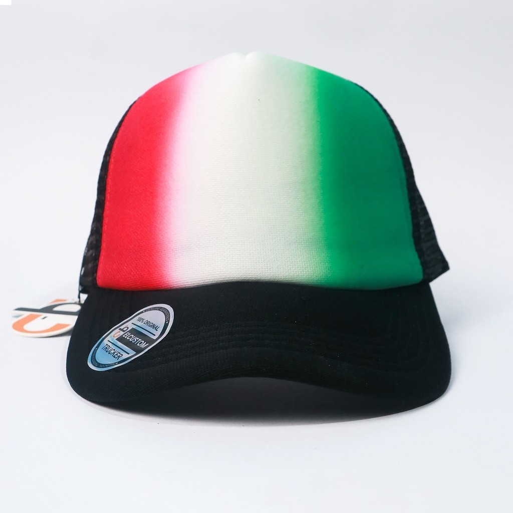 ITALIANO - Topi Jaring Airbrush / Topi Custom/  Tiedye/ Topi Premium / Topi Trucker / Topi SMA / Top