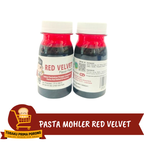 

PASTA MOHLER RED VELVET 60 ML - pasta perisa pewarna & aroma