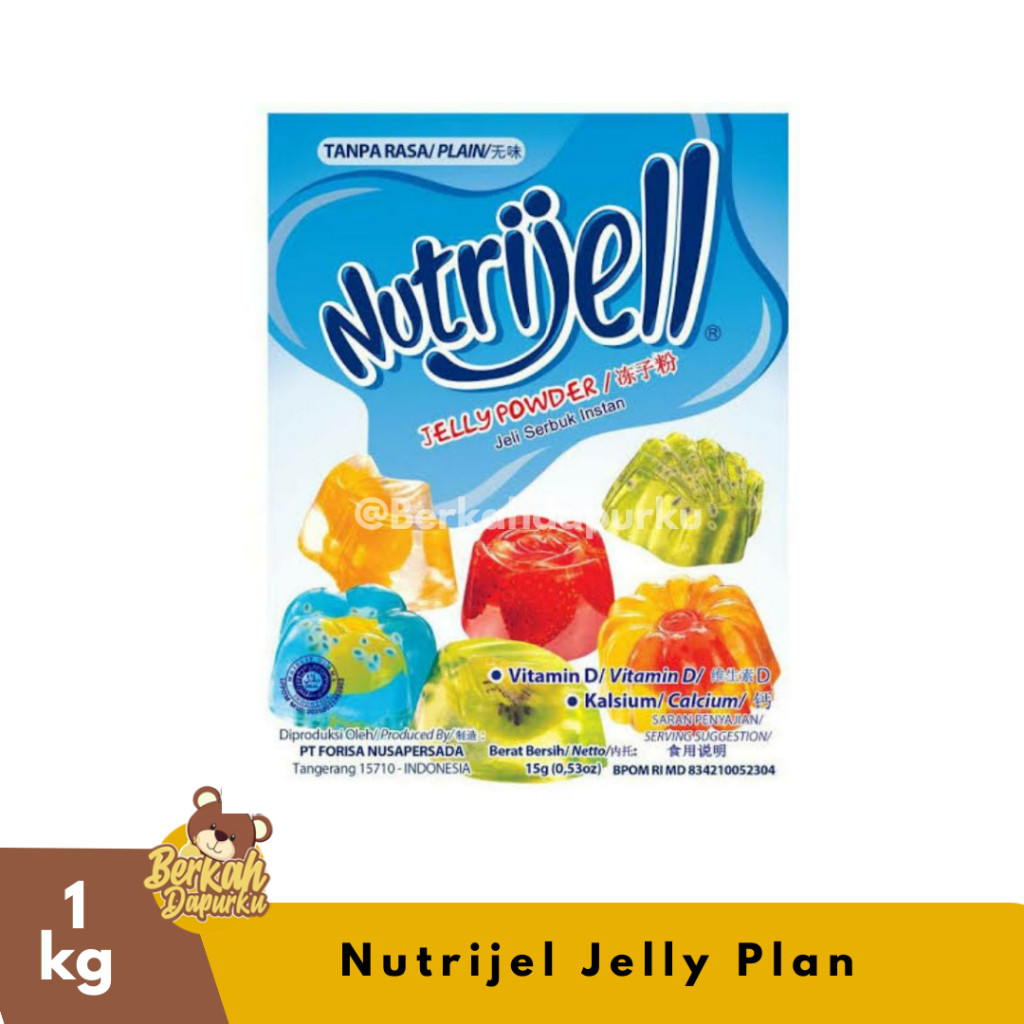 

Nutrijell Plain Jelly Termurah