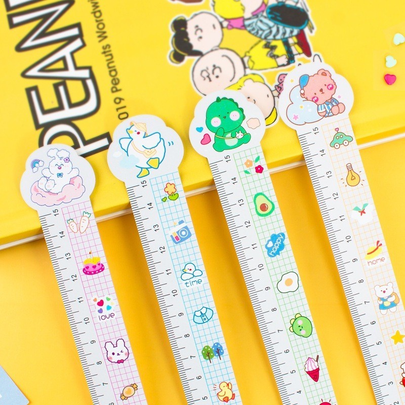 

SS - (15cm) Penggaris / Ruler Plastik PVC Karakter Kartun Lucu Anak Sekolah STY7017