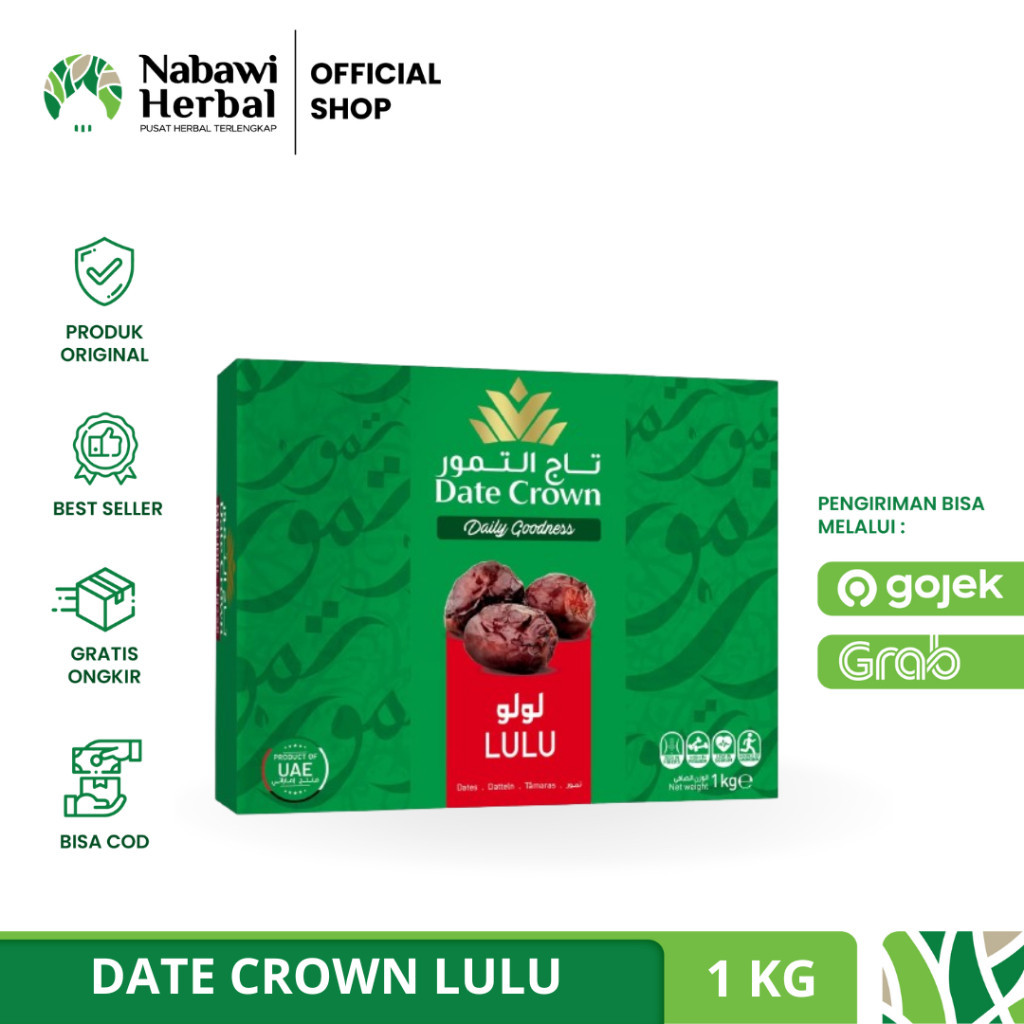 

Kurma Date Crown Lulu 1 Kg Original