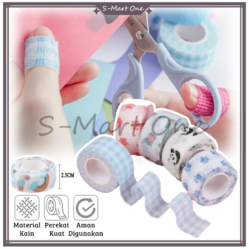 

Wrist Tape Protective Pita Perekat Ukuran 2m/Cute Bandage/Pita Perekat Jari Untuk Menulis Anti Kapalan/Jari Sport Tape Finger
