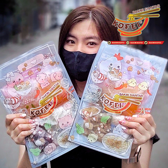 

Paket Bakmi Ayam Jamur dari Bakmi Kofei kemasan beku frozen NONHALAL