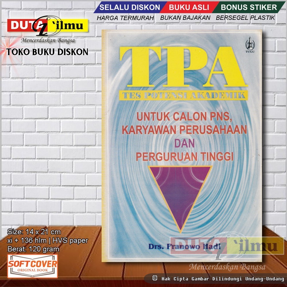 

TPA untuk Calon PNS Karyawan Perusahaan dan Perguruan Tinggi -Cendekia999