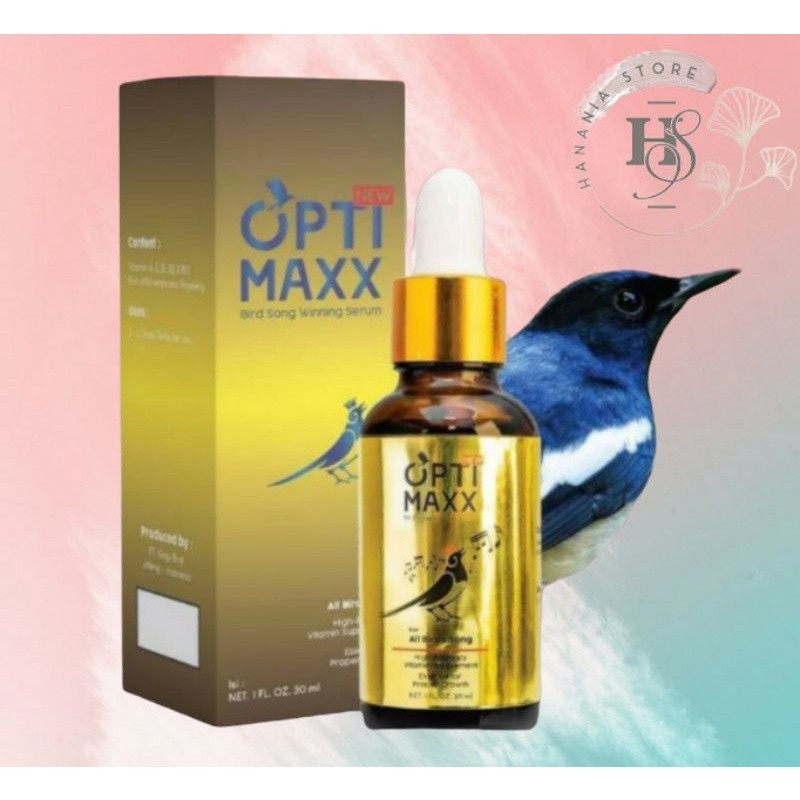 Vitamin Burung Gacor Optimaxx Bird Song Winning Serum | Vitamin Burung Anti Stress