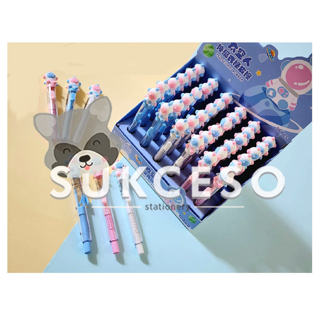 

Fancy Penghapus Mekanik Astronot 3707 Penghapus Geser Astronot Mini