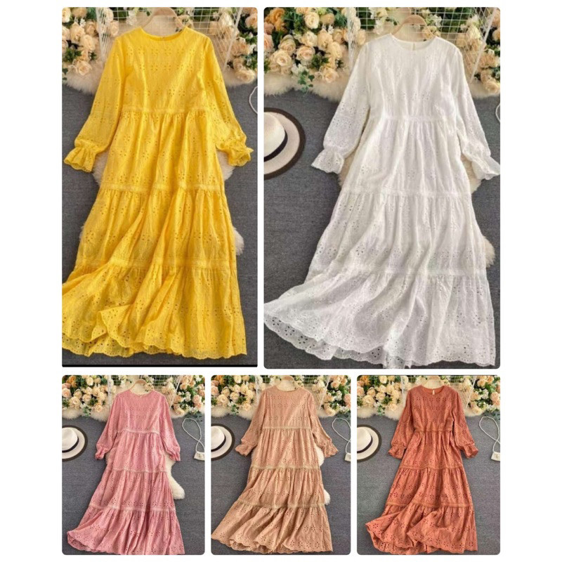 sofya maxi, Dress Maxi, lafreya dress, gamis putih, white maxi, dress katun bordir, gamis eyelet, gamis import premium, dress lfy, gamis brukat bangkok, maxi mewah, dress eyelet, gamis lafreya, dress pesta, gamis kondangan, dress bangkok, dress busui