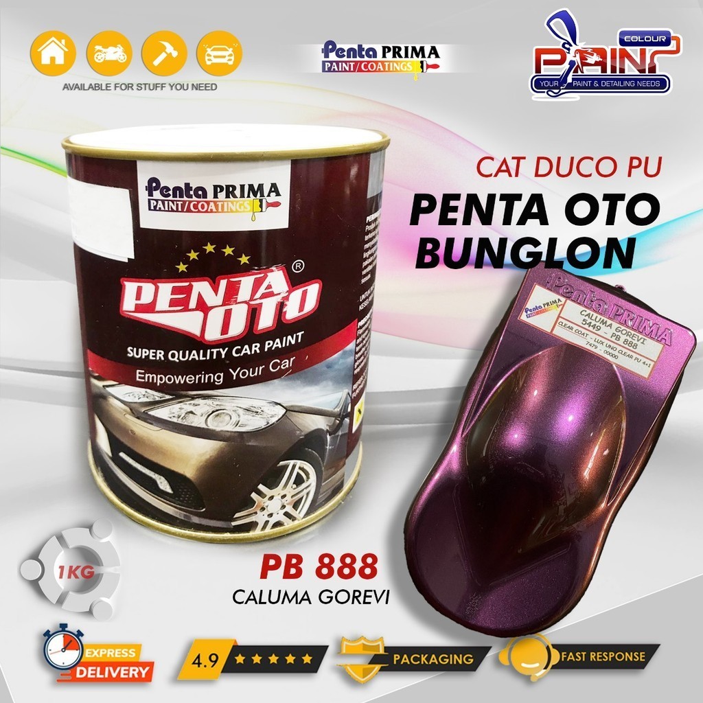 Cat BUNGLON PENTA OTO PB 888 - CALUMA GOREVI / Cat Duco PU Bunglon