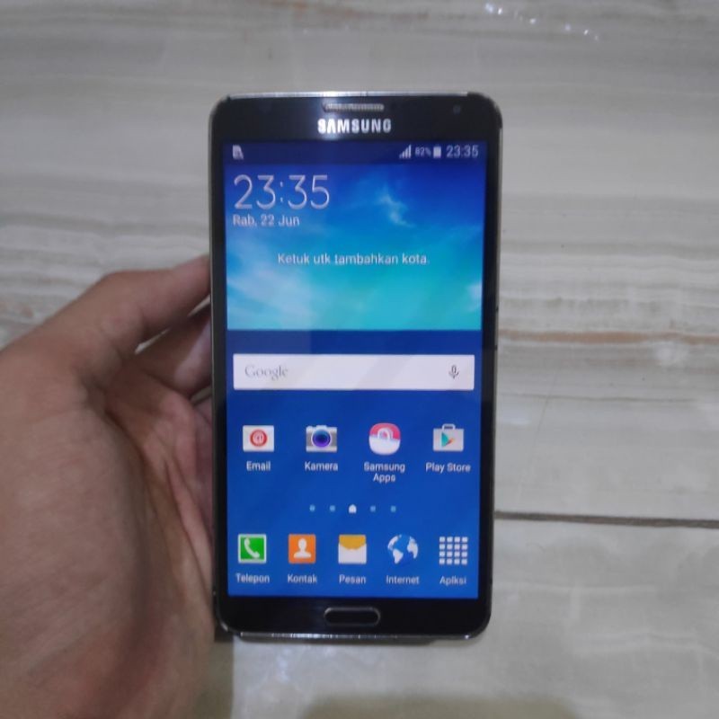 Samsung Note 3 Ram 3/32GB Fullset murah