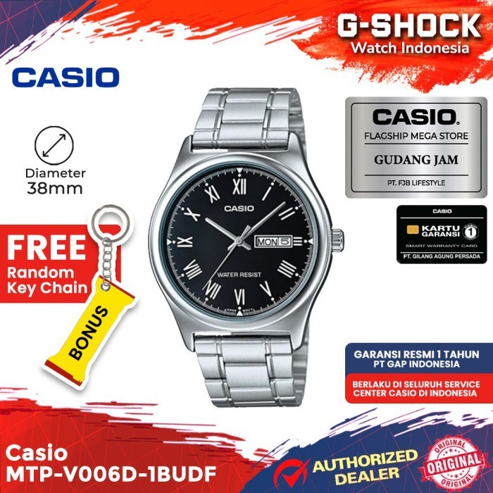 Casio General MTP-V006D-1BUDF MTP-V006D MTP-V006 MTPV006D MTP V006D