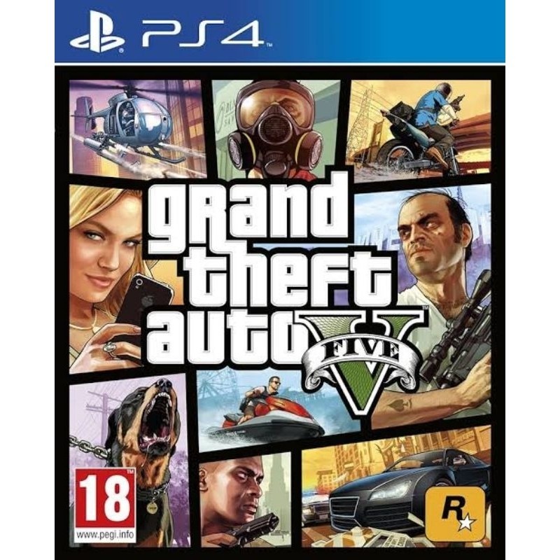 LINK Game PS4 Hen - GTA V - GAME MURAH