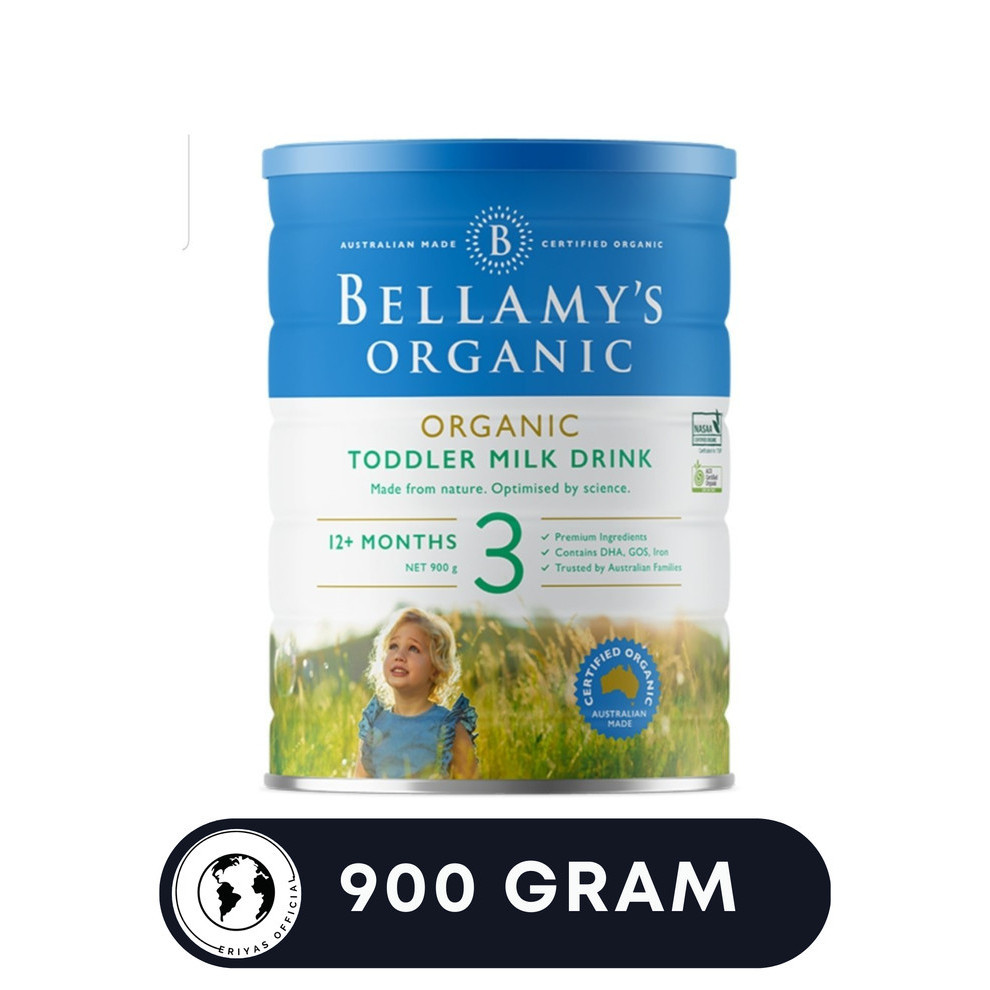 Susu Bayi Organik Bellamys Organic Step 3 900 gr Gram