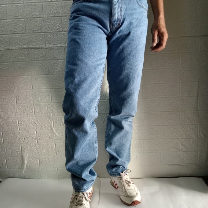 CELANA JEANS FALLAS STANDARD REGULER  - Biru Muda, 28