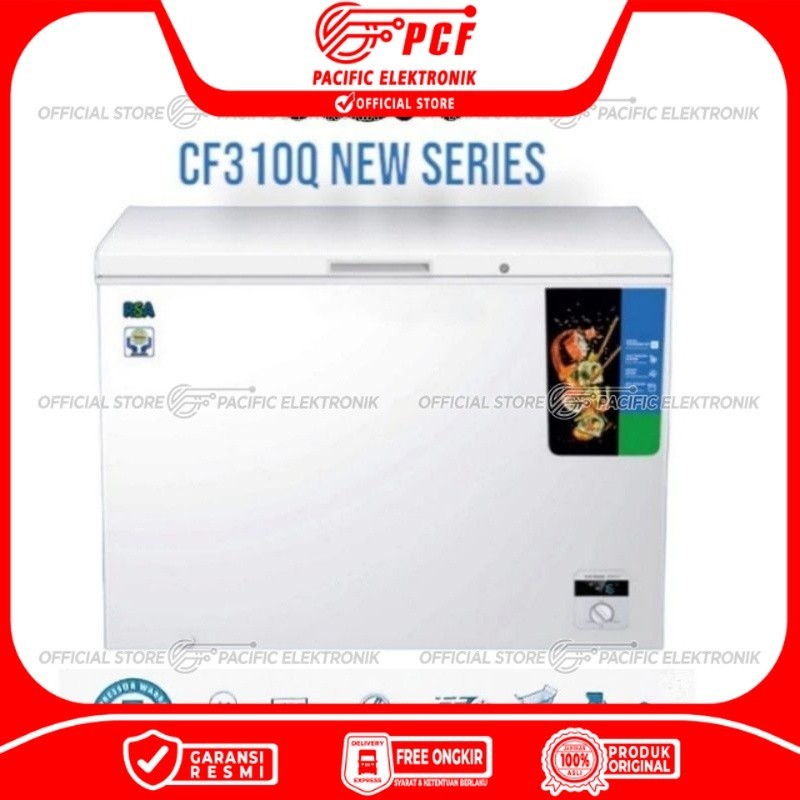 PROMO AWAL BULAN Chest Freezer/ Box Freezer RSA 300Liter CF-310Q / CF310Q / CF310