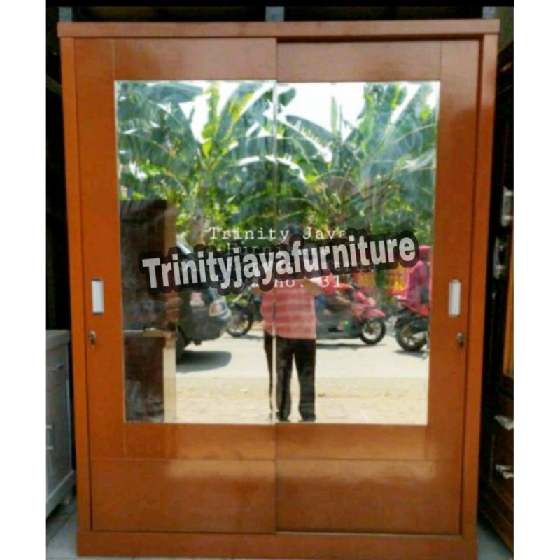 

PROMO SPESIAL Lemari Pakaian 2 Pintu Sliding Jumbo