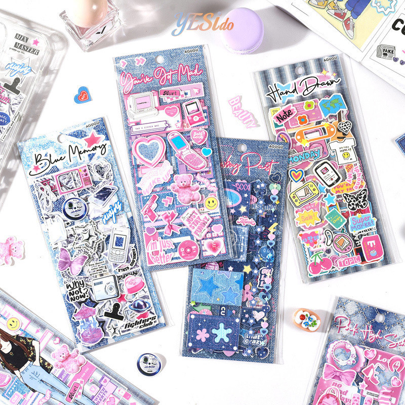 

COD✨ Stiker Seri Koboi Gaya Vintage Stiker Kolase Kreatif Stiker Buku Pegangan Anak Dekorasi Diy-YES