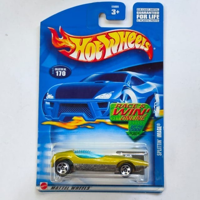 HW Hot Wheels Splittin Image Hijau 2002 -DD24
