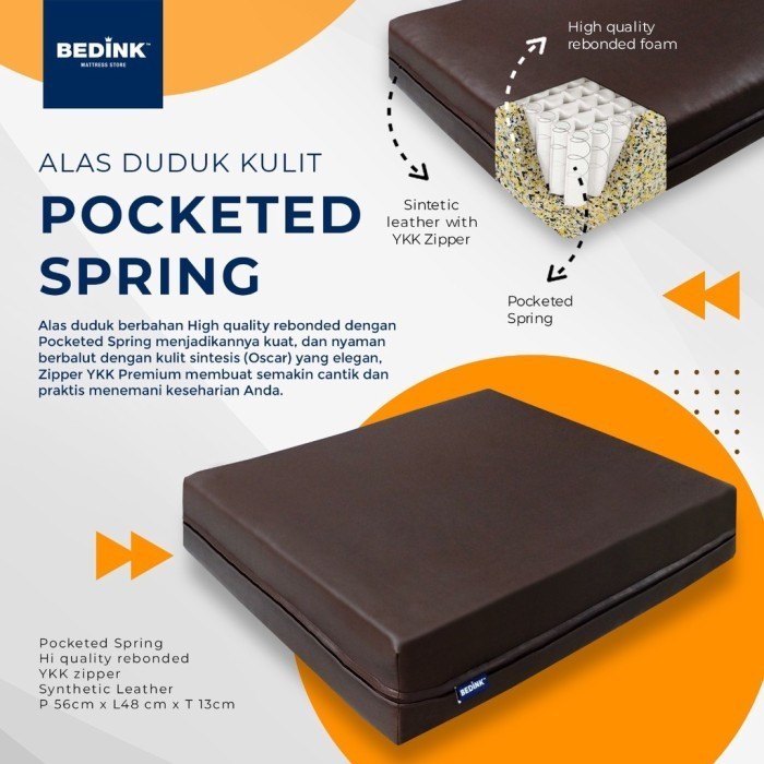 BEDINK Alas Duduk Pocket Spring