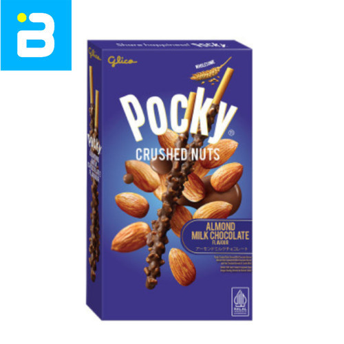 

Pocky Crushed Nuts Almond Milk Chocolate 25G