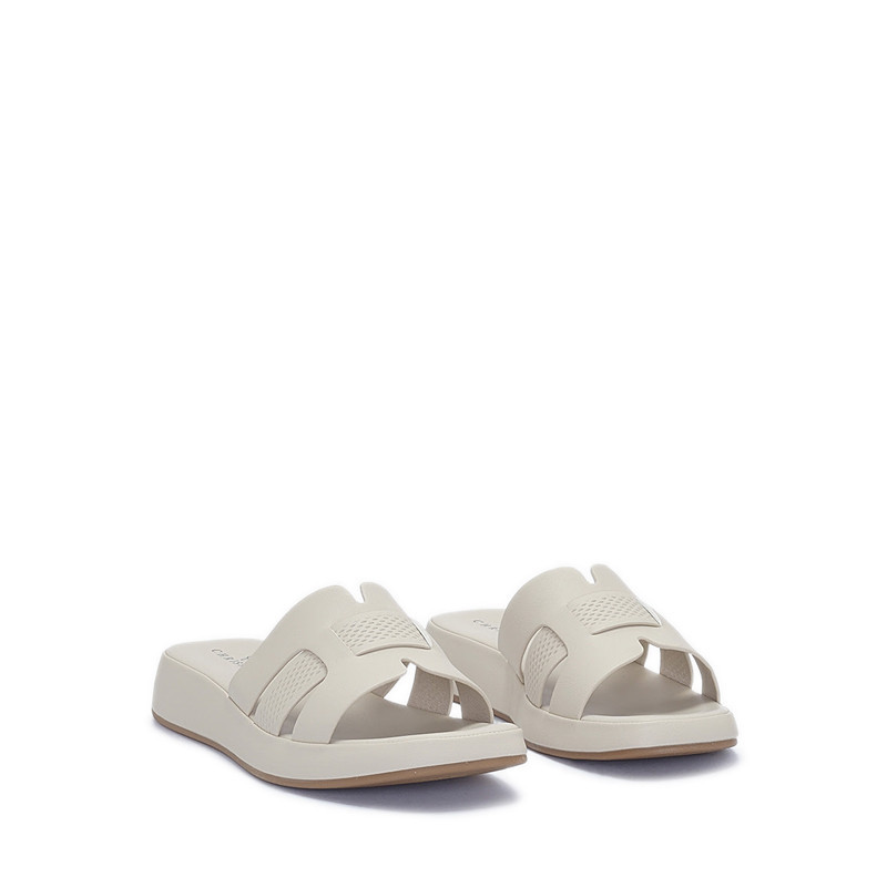 Payless Chrissie Womens Pippi Comfort Sandals - Off White_05