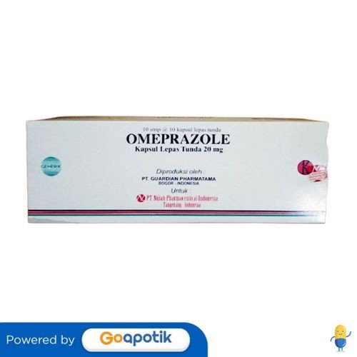 Omeprazole Nulab 20 Mg Box 100 Kapsul