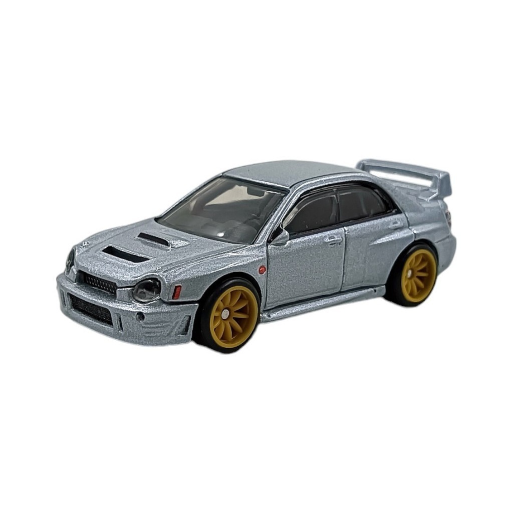 Hot Wheels Loose Subaru Impreza WRX Silver - Premium 2Pack