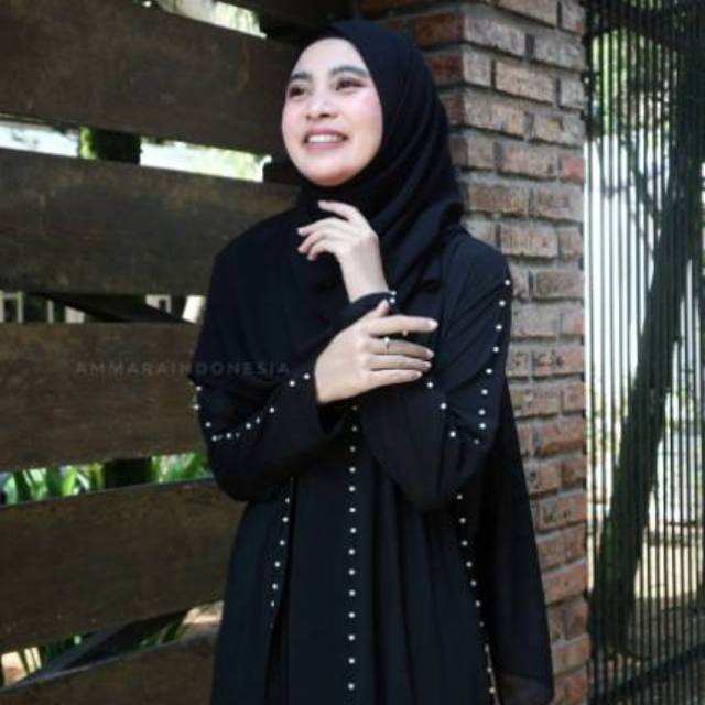 SADYA Abaya | Abaya Mutiara Abaya Hitam Abaya Arab Abaya Turkey Abaya Polos