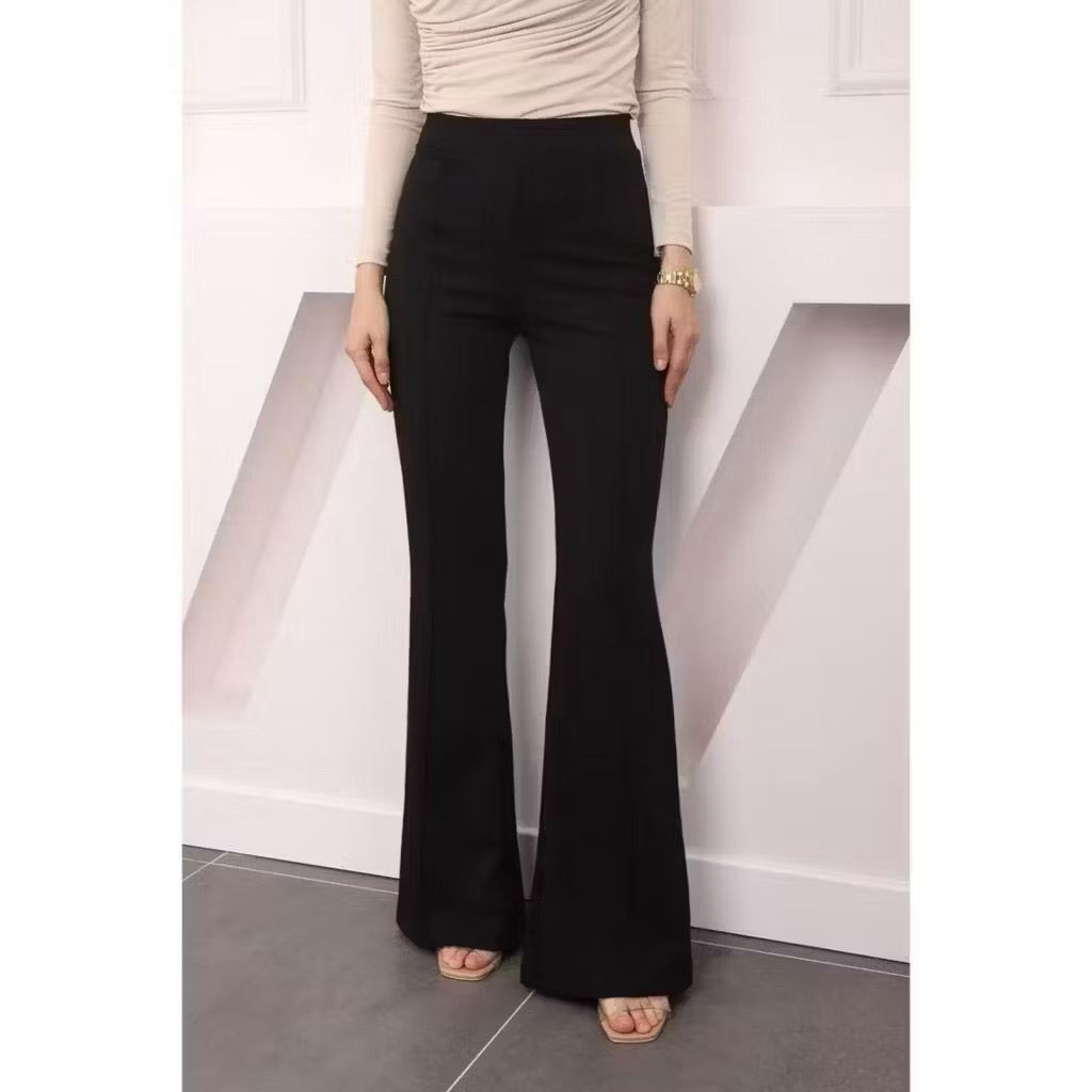 CELANA CUTBRAY WANITA // cutbray scuba premium / Fit & Flare Pants