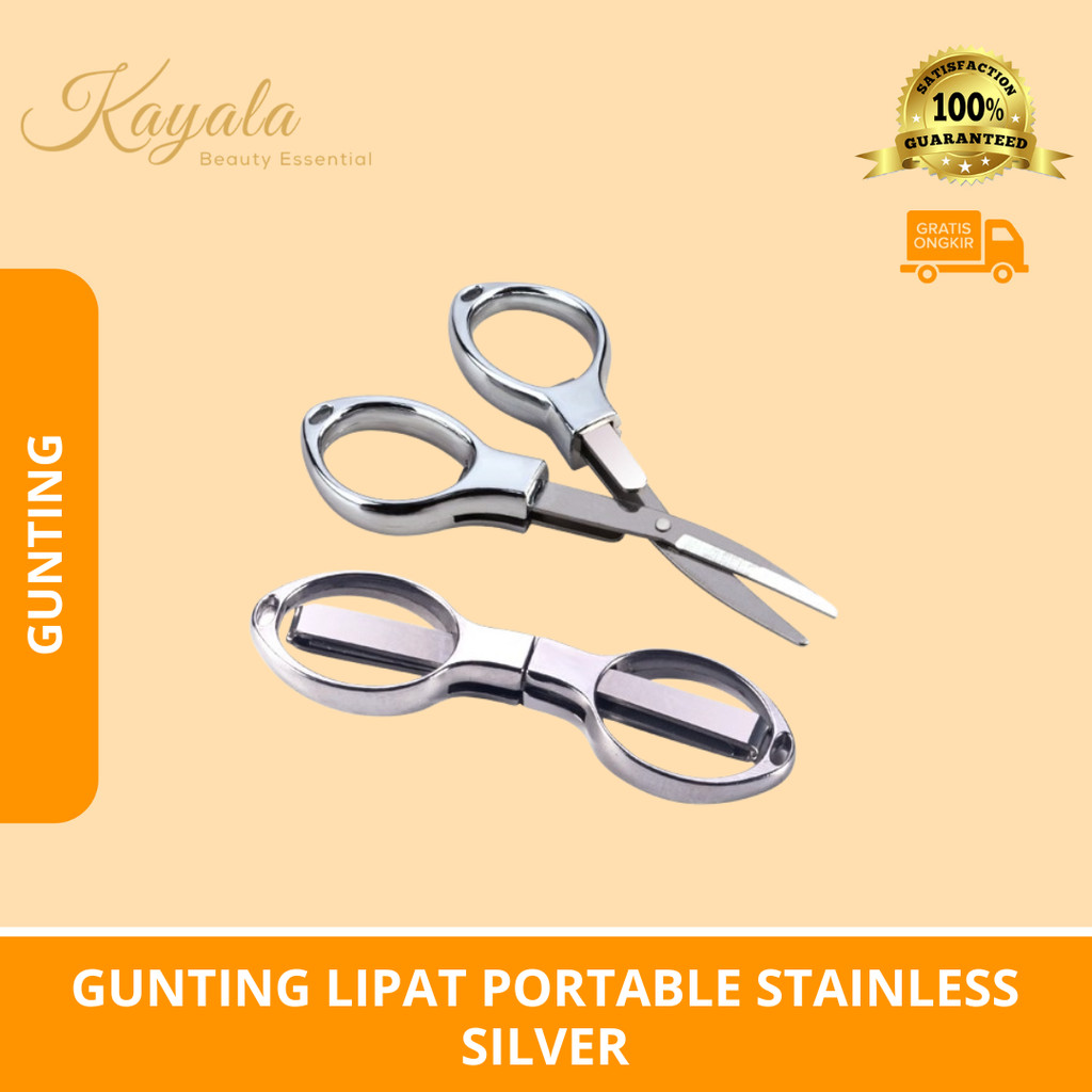 

GUNTING LIPAT PORTABLE STAINLESS SILVER