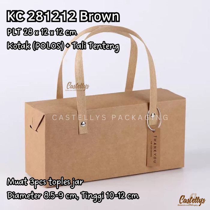 

Kotak Box KC 281212 Cokelat Kue Kering Nastar Hampers Lebaran Bakcang