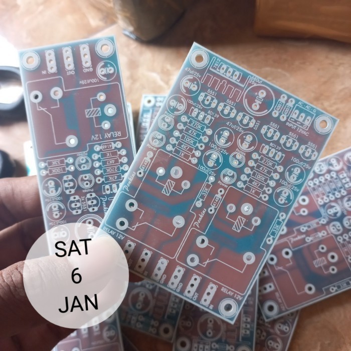 pcb speaker protektor mono fr4 fiber protector spiker kit protek protec Fajar elektro 2