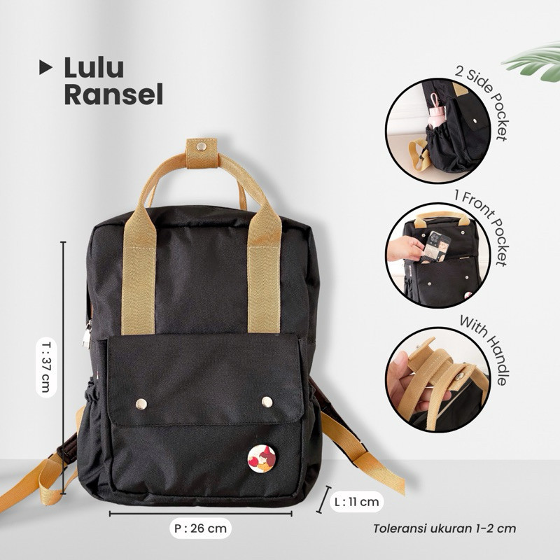 Lulu Ransel - Tas Ransel Wanita - Tas Wanita