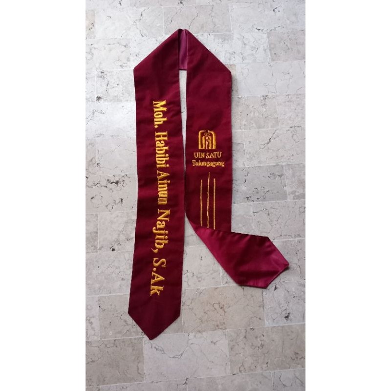SLEMPANG WISUDA 2 LAPIS Selempang Wisuda