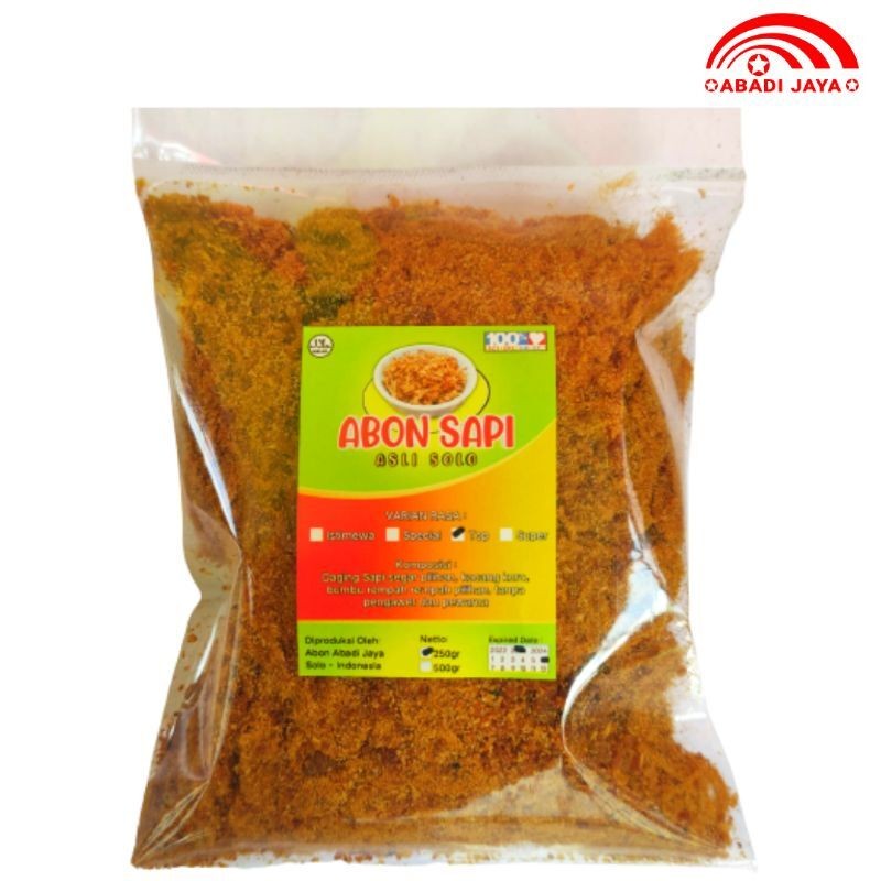 

1 kilo ABON SAPI ASLI SUPER